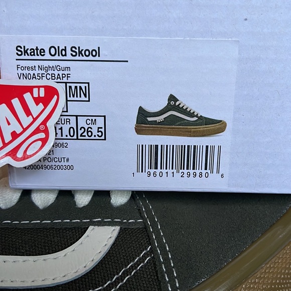 Vans Skate Old School Forest Night/Gum WMNS sneakers - Picture 16 of 16